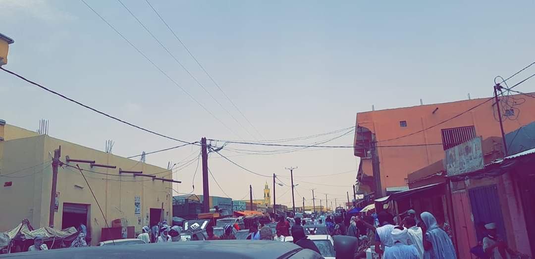 صورة من سوق المدينة صباح اليوم الخميس