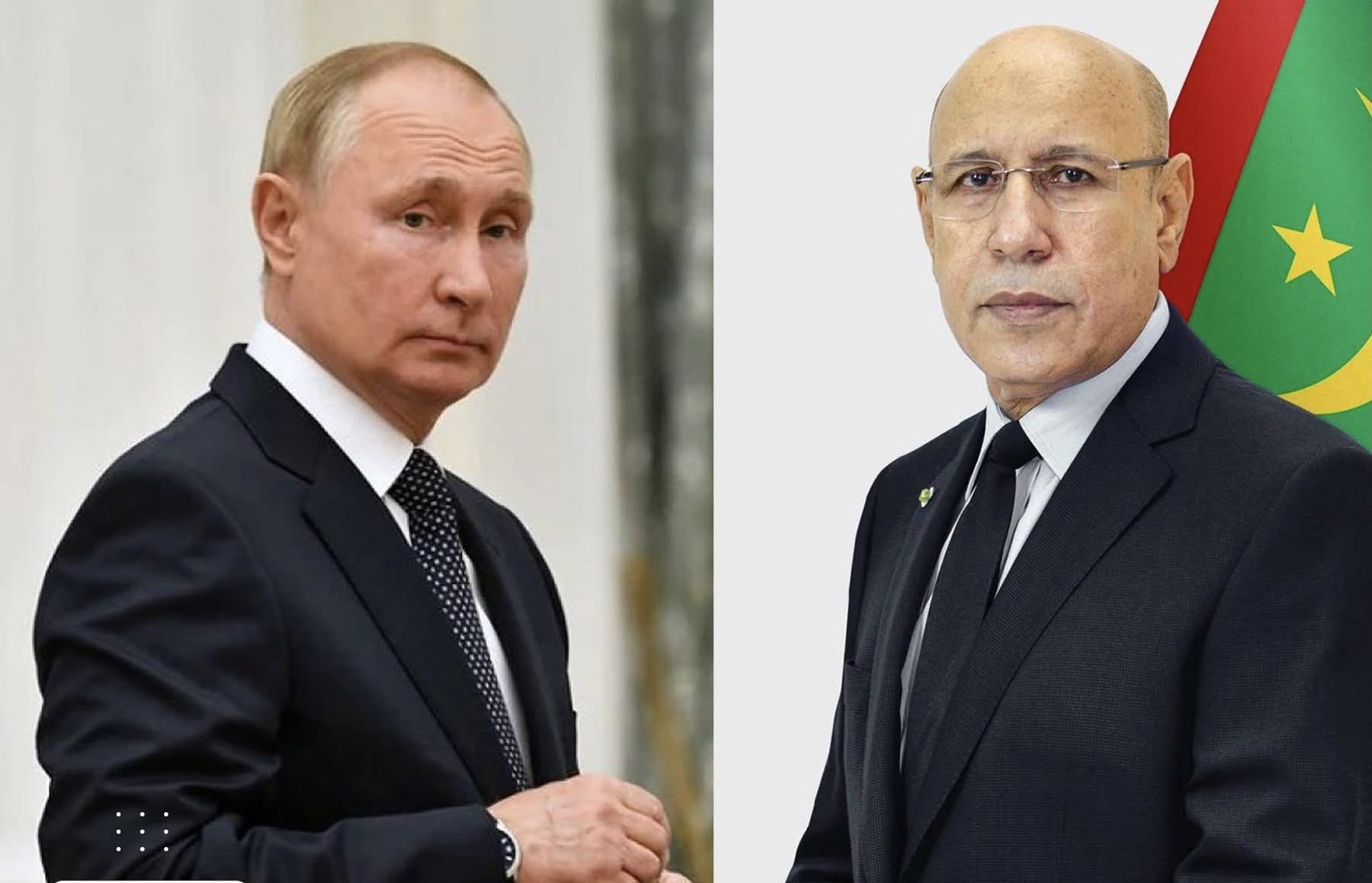 برقية من الرئيس غزواني لبوتين