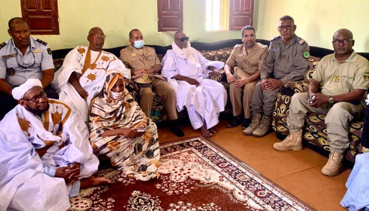 تقديم التعازي باسم رئيس الجمهورية لأسرة أهل المولود