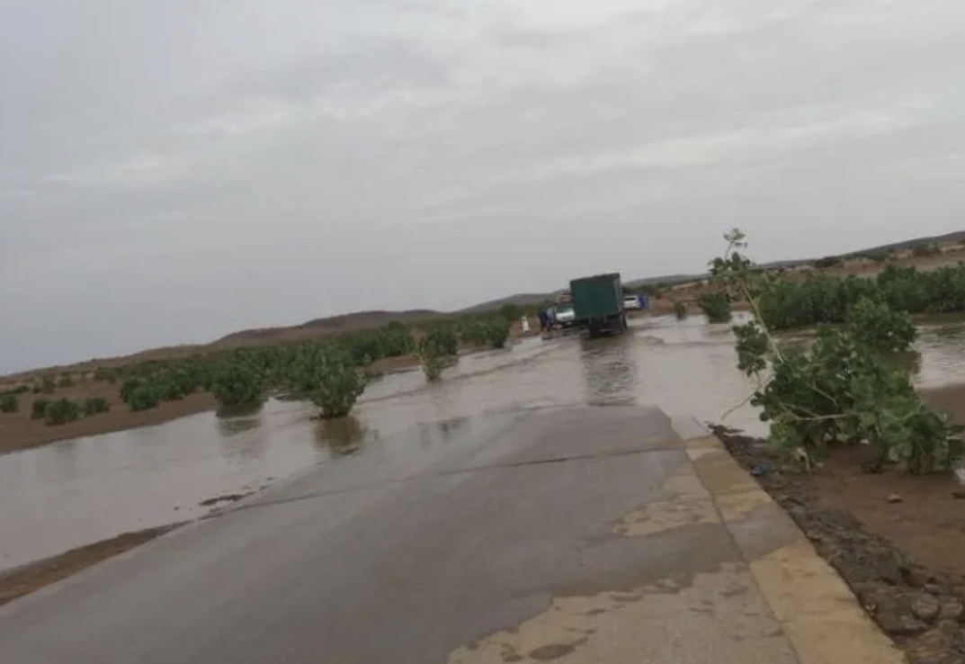 تساقطات مطرية خفيفة إلى متوسطة بأربع ولايات موريتانية